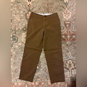 Uniqlo U F/W ‘21 Men's Tan Wide Fit Chinos